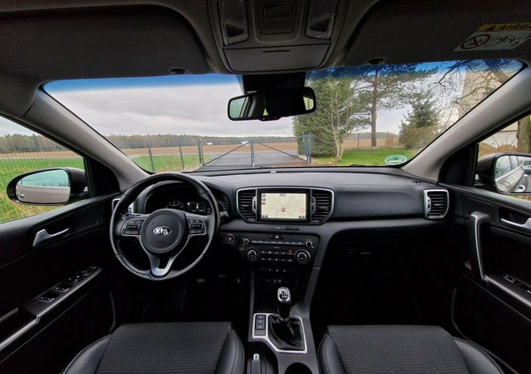 Kia Sportage cena 75900 przebieg: 105000, rok produkcji 2016 z Zakliczyn małe 781